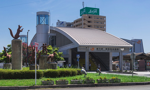 JR飯田線「豊川」駅（西口）