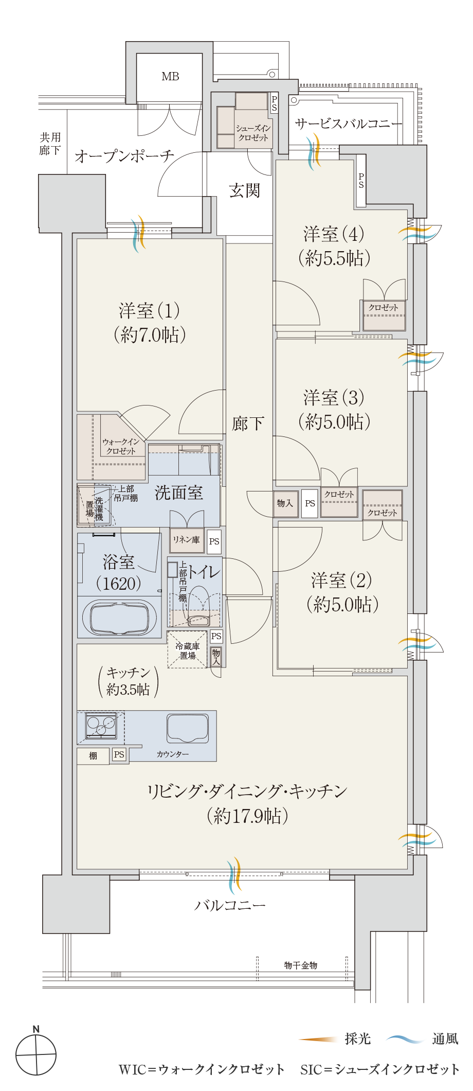 家具レイアウトなし